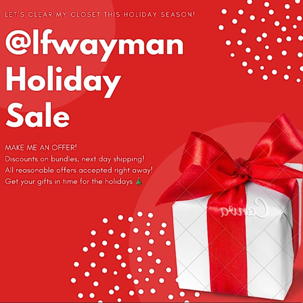 LAST CHANCE HOLIDAY SALE - MAKE ME AN OFFER!